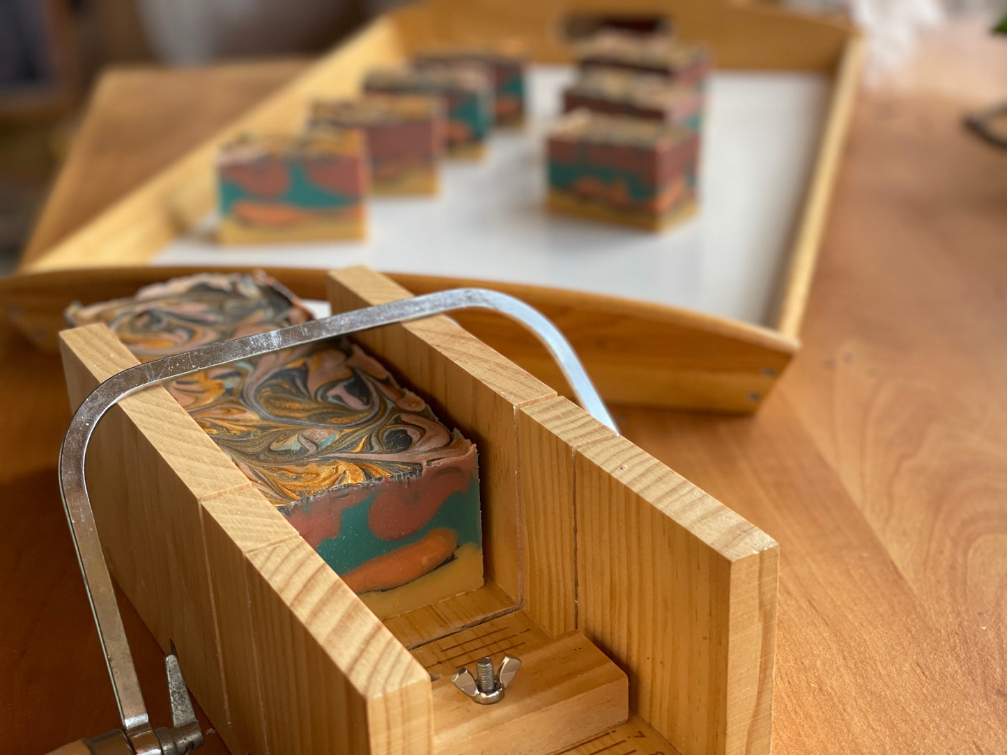 Szappan - Gyurgyalag színű, gyümölcsös illatú