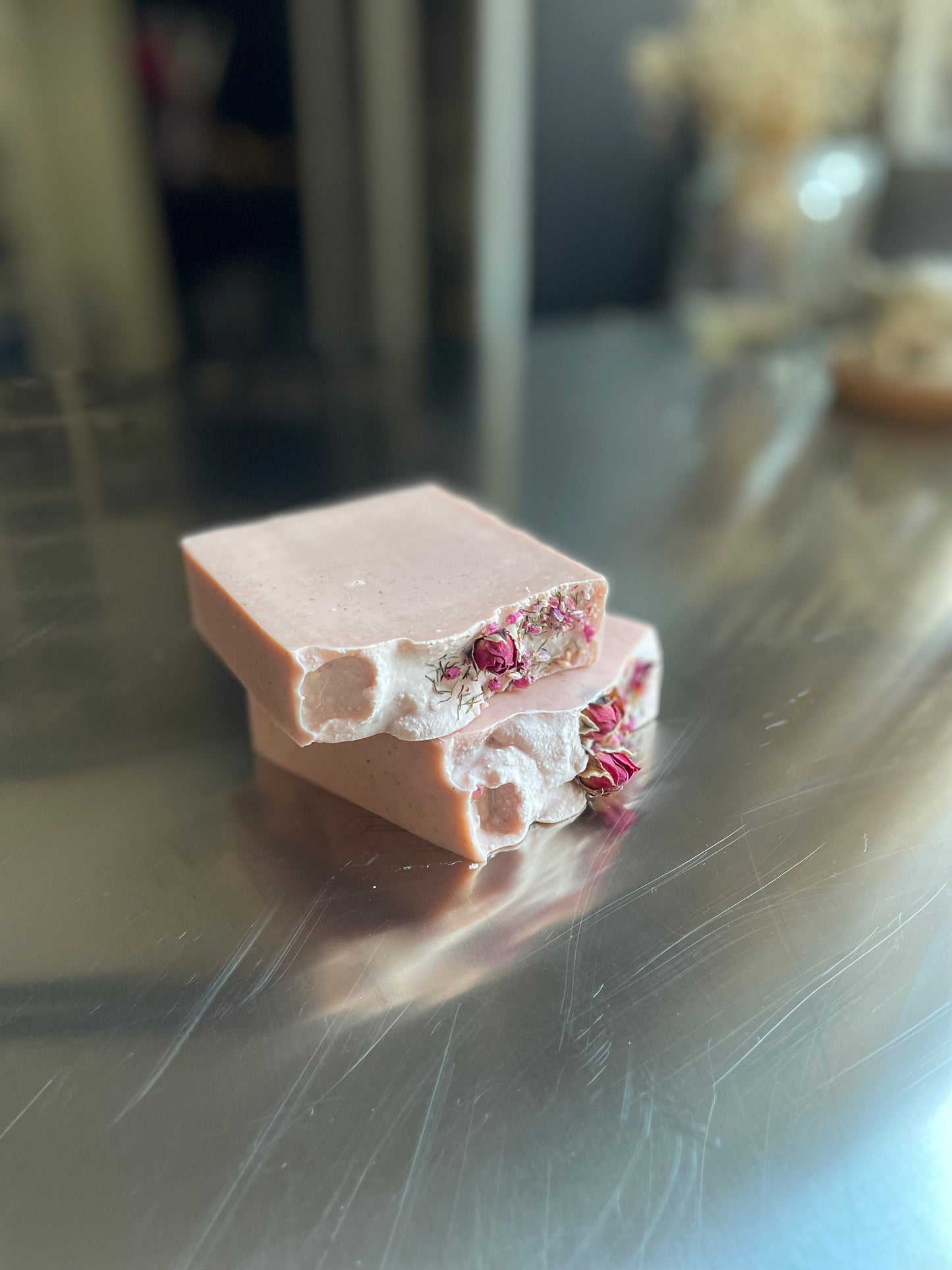 Marokkói fuvallat - Kézműves rózsás szappan