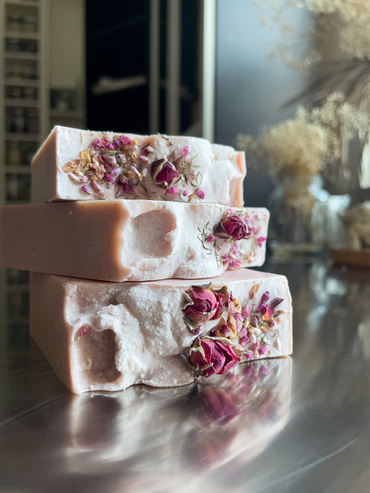 Marokkói fuvallat - Kézműves rózsás szappan